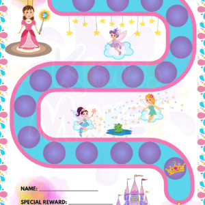 Princess potty training template