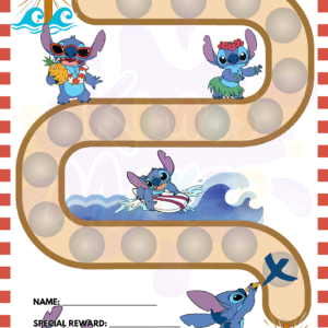 Stitch potty training template