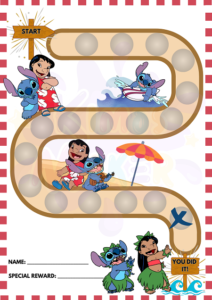 Reward Template Lilo Stitch